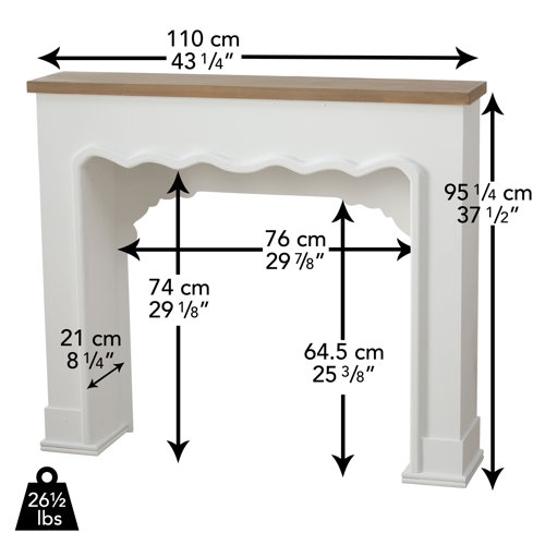 Dovecove Fireplace Surround & Reviews Wayfair